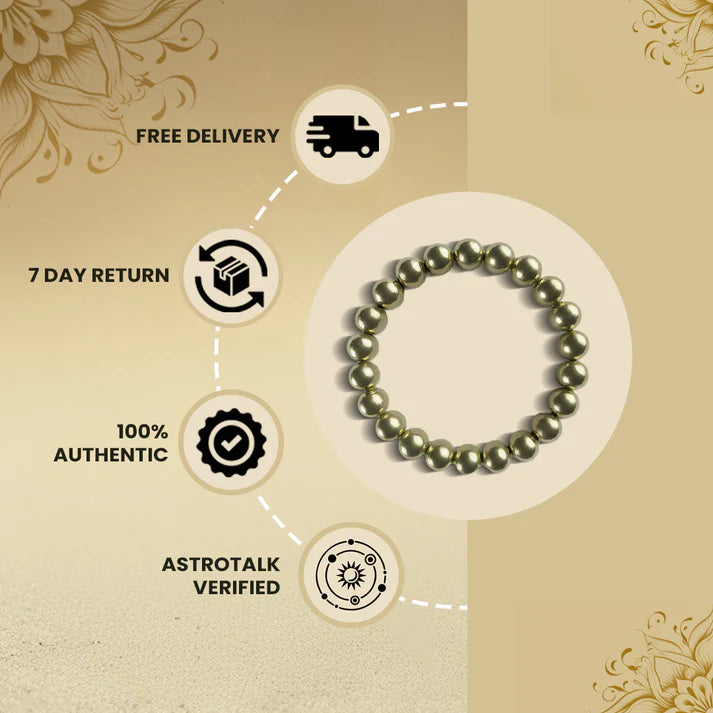 Money Magnet Bracelet (Original Golden Pyrite)